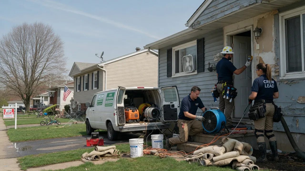 Flood Cleanup in Waterbury, NE near me