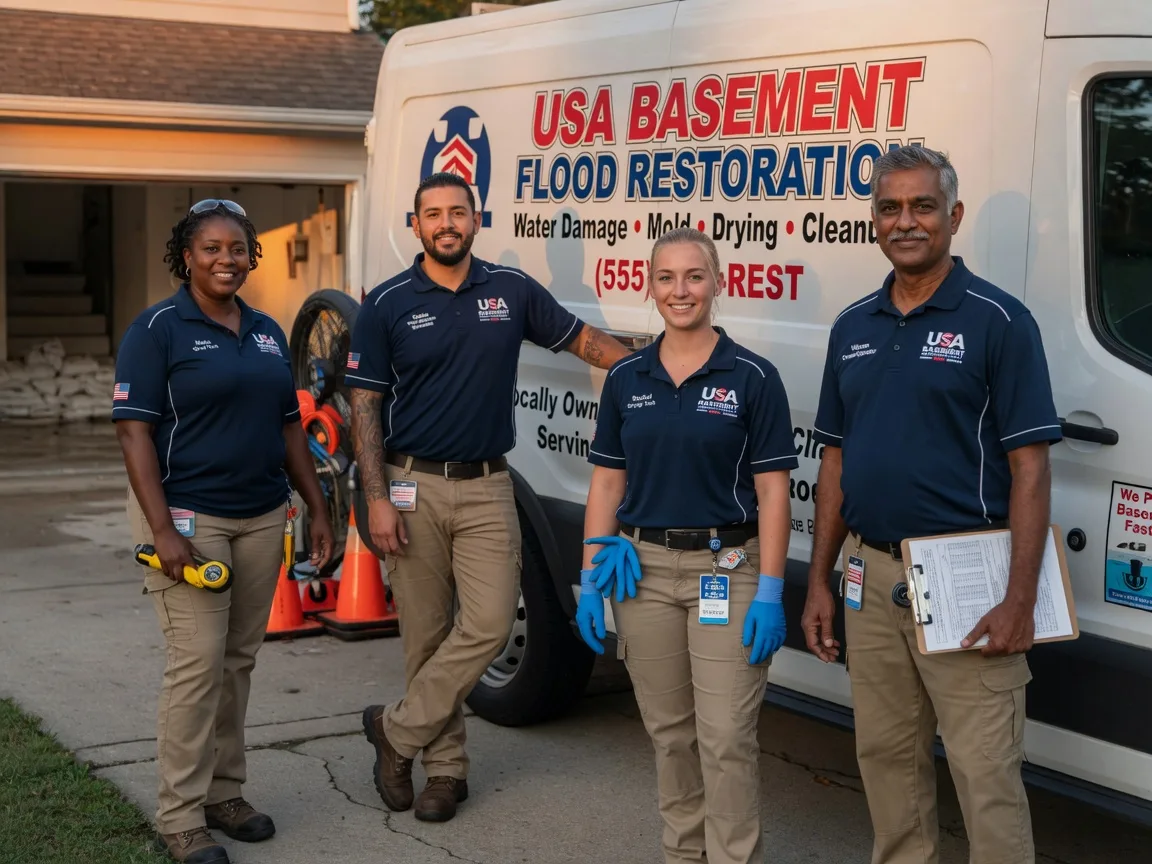 Basement Flood Cleanup company in Waterbury, NE